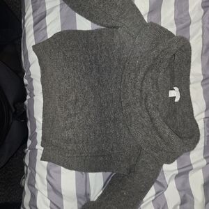 H&M Heather BROWN Cowl Neck Sweater